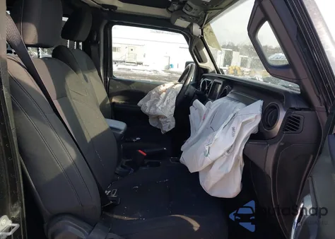 2021 Jeep Wrangler Unlimited Sport S 4X4 from USA, damaged, VIN 1C4HJXDN1MW555427